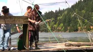 Columbia River Tribal Fishing B roll
