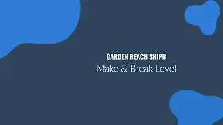 Garden Reach ShipB Stocks Make&Break Level #gardenreachship #intradaystocksfortomorrow #5-Dec-2022