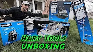 HART Tools 40v Brushless Battery Powered Lawn Equipment | Unboxing & Demo