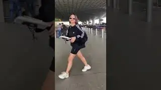 Alaya F. Hot At the Airport 😍#shorts #whatsappstatus #youtubeshorts #wow #alayaf #hotgirl
