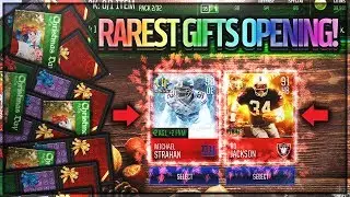 HOLY CRAP! RAREST GIFTS in MADDEN MOBILE!! 30 PRESENTS & CHRISTMAS BUNDLE! Madden Mobile 18