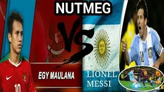 (Nutmeg skills) Egy vs Messi | The enemy dead step at once shame