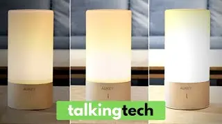 Aukey Touch Lamp with Multi-Colour LED - Unboxing