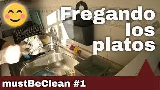 Dishwashing | Fregando platos | ASMR | MUST BE CLEAN 1