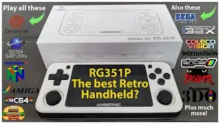 Anbernic RG351P - The BEST retro handheld gaming machine?! Play Dreamcast, N64, Saturn, Amiga & MORE