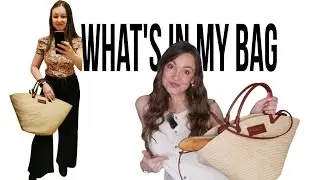 What fits in my Justin basket from Sezane ❣️