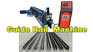U shape guaid rail roll forming machine in Nicaragua
