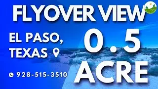 Fly Over - 0.5  acre land for sale in El Paso, Texas [H779-077-6290-0020]