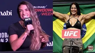 Mackenzie Dern reacts to former training partner Bia Mesquita's UFC debut & offers advice