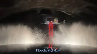 Local roads flood during heavy rain (Warwickshire flooding) 03 / 2023