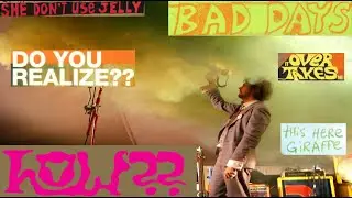 The Flaming Lips' studio albums but it's just the song titles