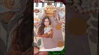 ✨Mini Journal Brown🦋#journal #journaling #stickers #asmr #relaxing #journalwithme #fyp #aesthetic