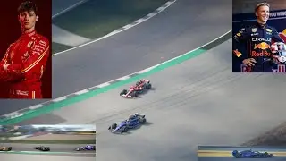 BIG CRASH AT COPSE | Wet to dry to wet qualifying F1 manager 24 create a team career mode Part 12