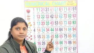How to teach counting to children using charts | counting for kids | ginti | Damini brain