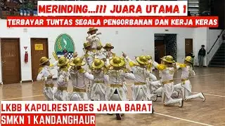 MERINDING...!!! JUARA UTAMA 1 - SMKN 1 KANDANGHAUR DI LKBB KAPOLRESTABES 2025