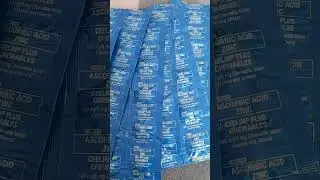 ASCORBIC ACID ZINC CEELIN PLUS CHEWABLE #asmr #viral #trending #shorts#vitaminsc #hazels.channel3293