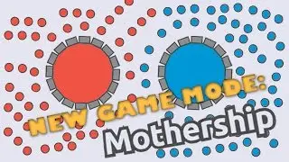 NEW GAME MODE: MOTHERSHIP - DIEP.IO [GAMEPLAY]