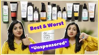 Best & Worst of Deconstruct|| Deconstruct Products Mini-Reviews||2024 Best & Worst Skincare Products