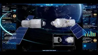 Hightopo 3D Smart Aerospace Satellite Launch Virtual Simulation System