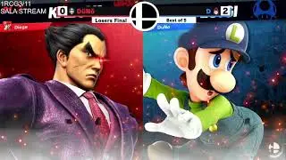 Top 8 - Losers Final - D (Kazuya) VS D&uuml;N&ouml; (Luigui) - Finnes Tournament #5
