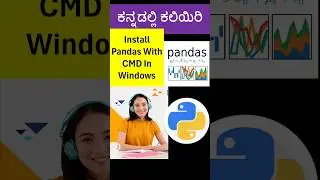How To Install Pandas on Python Windows 10, #youtubeshorts #python #coding