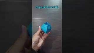 Origami Flower Pot: Quick & Simple Craft