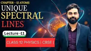 Number of Unique Spectral Lines | Atoms Class 12 Physics | Easy Formula Trick 🔥