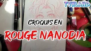 Croquis avec les mines rouges Nanodia
