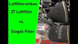 Simson Tuning S51 mein Luftfilterumbau ZT Tuning Luftfilter vs. Stage6 CO2radtechnik