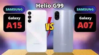 Samsung Galaxy A15 vs Samsung Galaxy A07 Comparison