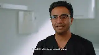 Dr Desai explaining the process of Dental Implants @ Belmont Park Dental Care SE13, Blackheath