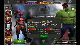 Marvel Contest of Champions - Realm of Legends final fight and rewards
