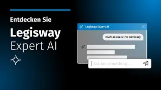Entdecken Sie Legisway Expert AI. Entwickelt f&uuml;r die Rechtsabteilung. 🇩🇪