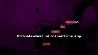 Karaoke MAGDA NIEWIŃSKA - Łączy nas noc