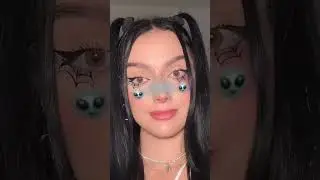Filters pick my Halloween makeup 🎃