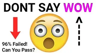 Don't say Wow While watching this video.....(Impossible)