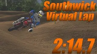 2017 Nationals Southwick Virtual lap (2:14.7) - Mx Simulator