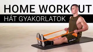 Otthoni edzés | Hatékony Hátgyakorlatok az Otthon Kényelméből | GymBeam
