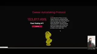 Financial protocol that makes staking easier, and gives ($CAESAR) token