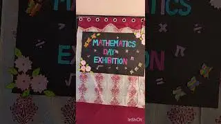 Happy National Mathematics day 💐 Mathematics Exibition in My school 🏫