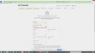 Opening An ETrade Account