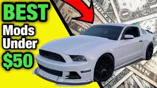 The Most BUDGET FRIENDLY Mustang Mods!