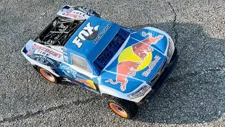 Losi 5t BRUSHLESS  ~  8s Lipo (Hobbywing Max5 & Castle 2028 &ldquo;800kv&rdquo; Motor) Epic PARK BASH!!
