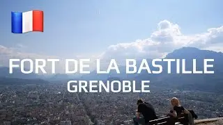 🇫🇷 Grenoble Fort de la Bastille | France Walking Tour 4K