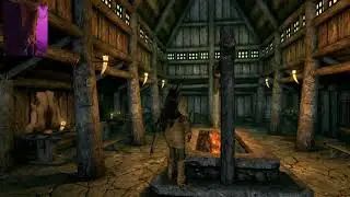 Vanessa Hiner (Girlfriend) Let's Play Skyrim + Me On After & Other Games Past Midnight! [Part 3]