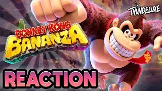 A NEW 3D DK GAME! - DONKEY KONG BANANZA REACTION