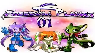 Freedom Planet - Walkthrough Gameplay - Part 1 -  HD 1080p PC No Commentary