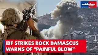 Israel Bombs Syrian Military HQ: Golan Border Tensions Escalate | IDF Issues BIG Warning