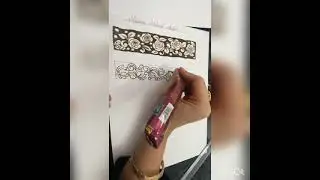 reverse filling pattern step by step 🍂🍃🌺