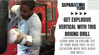 Get EXPLOSIVE & Increase Reaction Time for Basketball By Using THESE Boxing Heavy Bag Drills! 🥊🏀